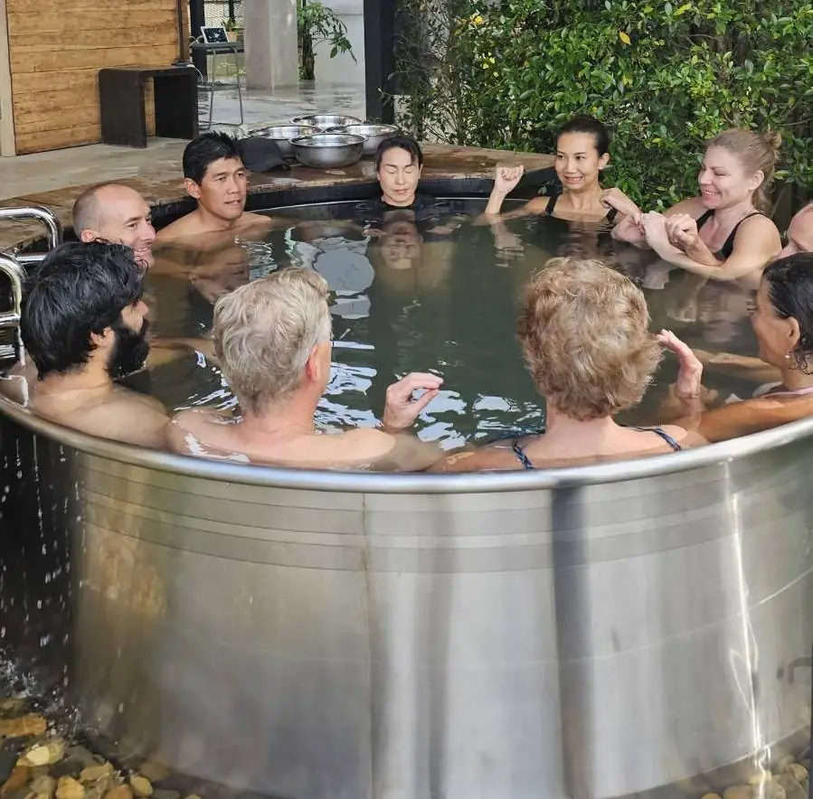 Cold plunge at JOYA Everyday Wellness in Chiang Mai