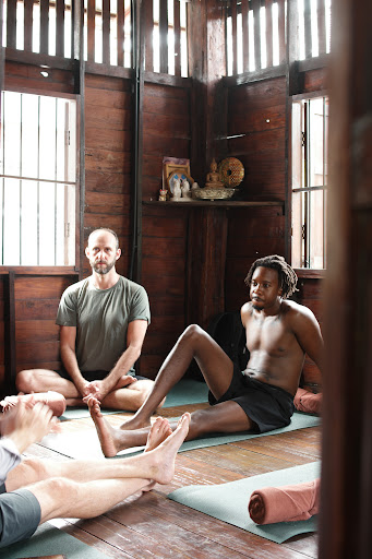 Participants arriving for a Zen Strength Experience at The Old City Spa in Chiang Mai