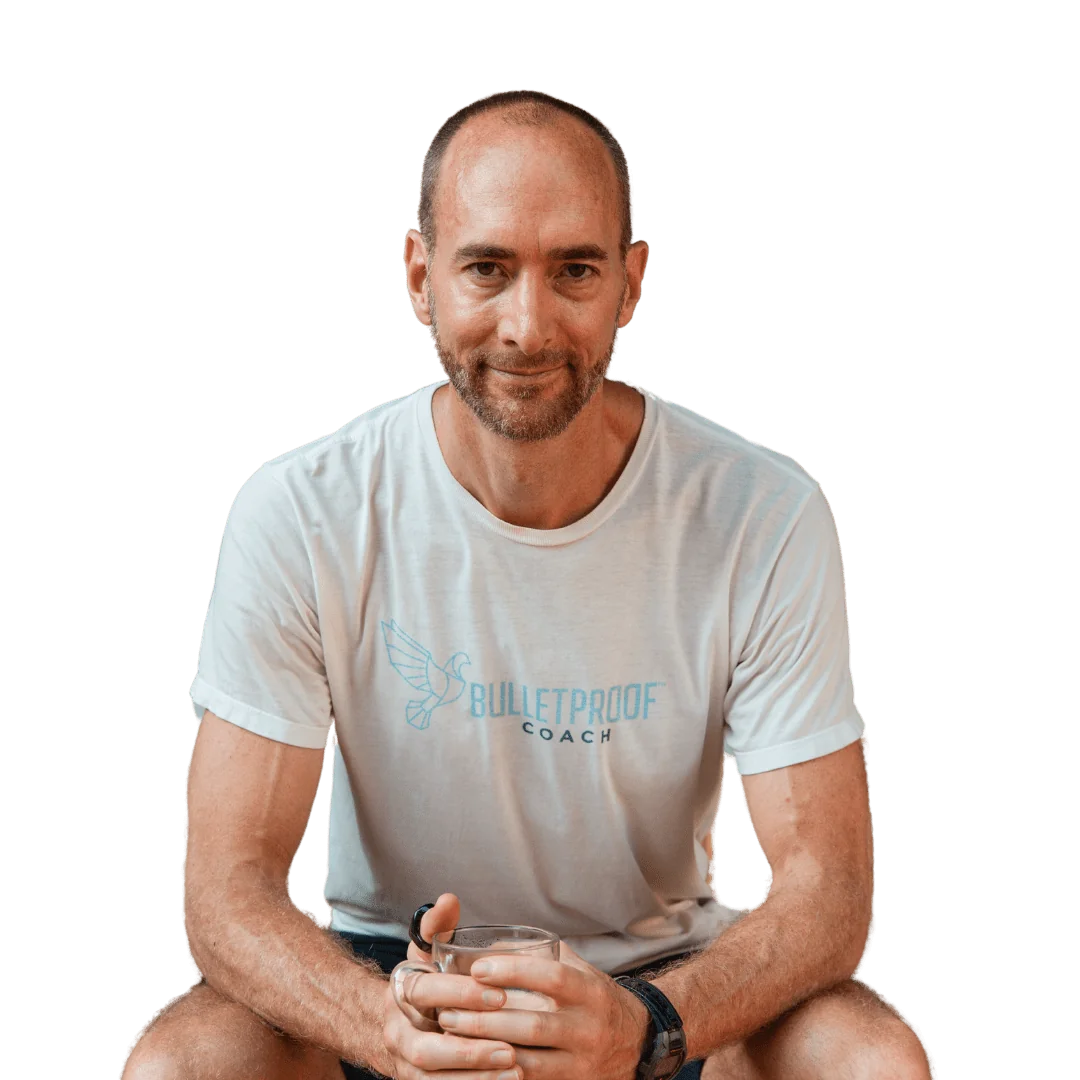 Jason Ryer seated, ready for a private health optimization coaching conversation