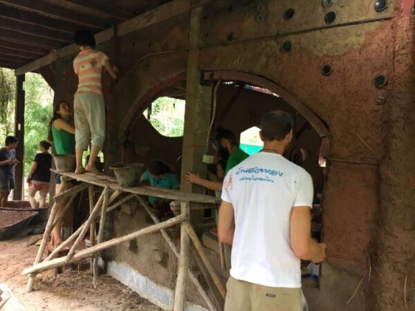 Natural Earth Building at Gaia Ashram Ecovillage