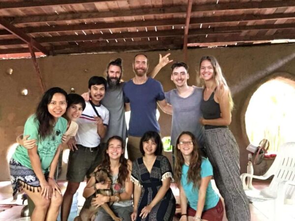 Community People at Gaia Ashram Ecovillage