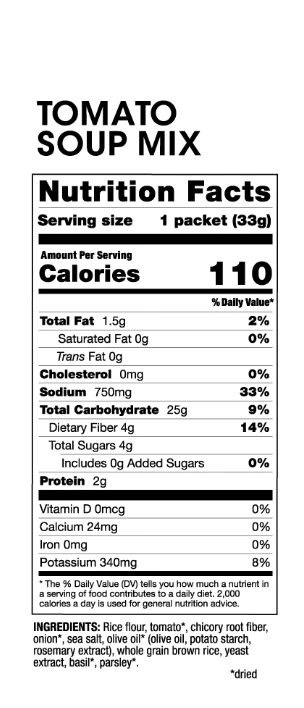 Prolon 1 Day Reset Review - Tomato Soup Mix Nutrition Facts