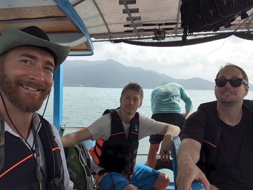 We’re on a Fishing Boat - Jason, Daniel, Erik